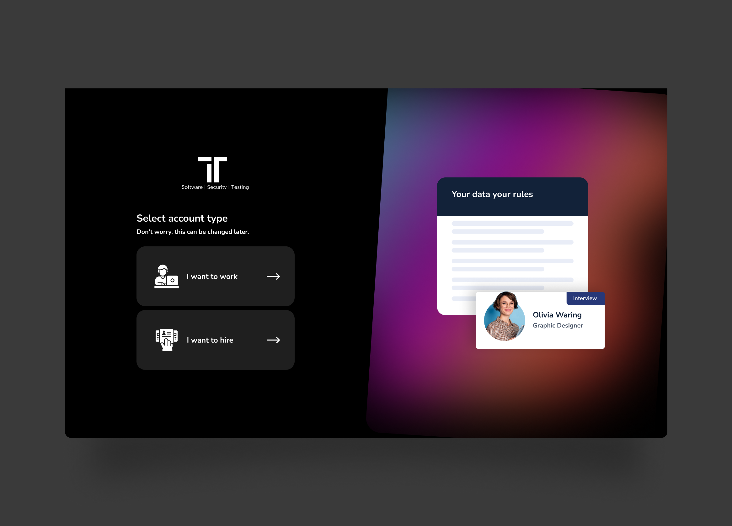 iTester marketplace screen